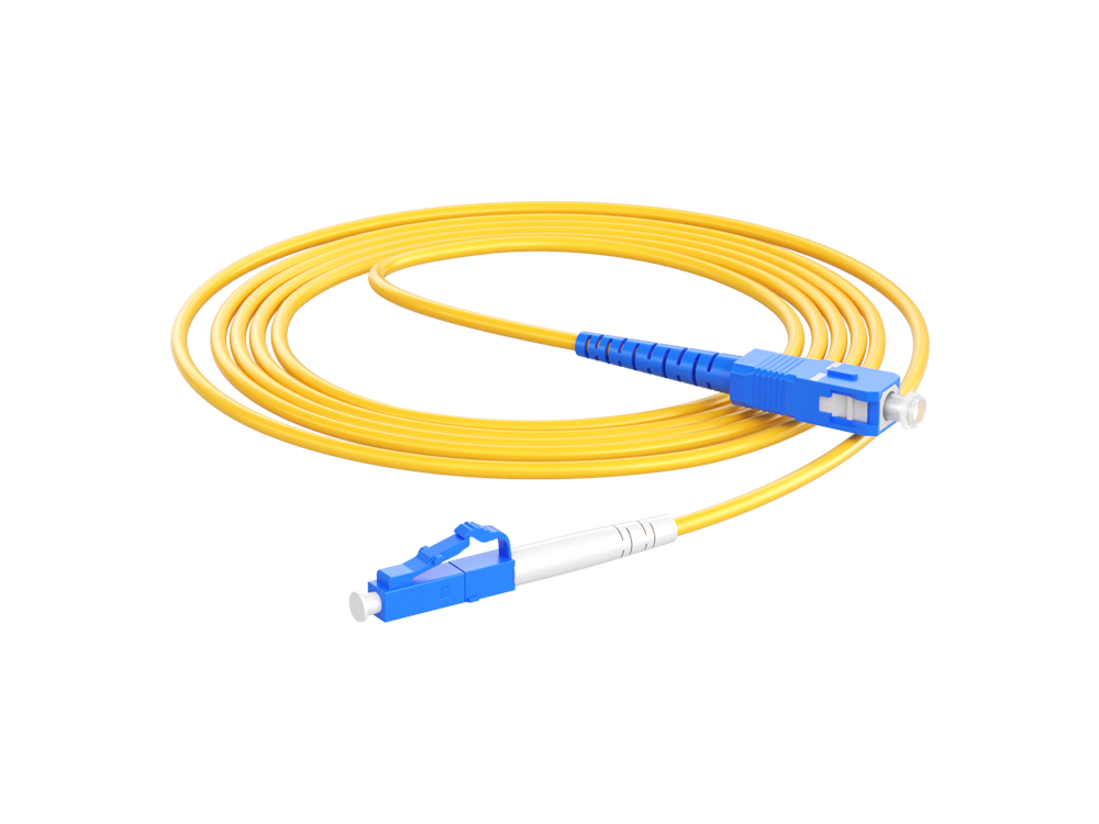 OS2 LC-SC UPC单工LSZH 3.0mm光纤跳线  可来样定制
